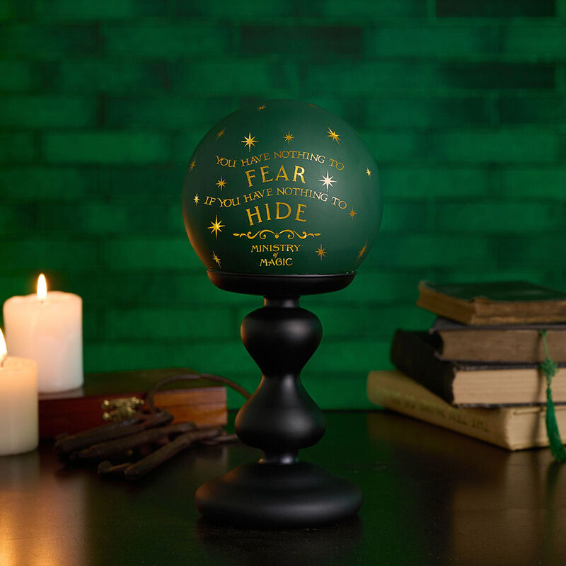 Lampara decorativa Ministerio de Magia Harry Potter