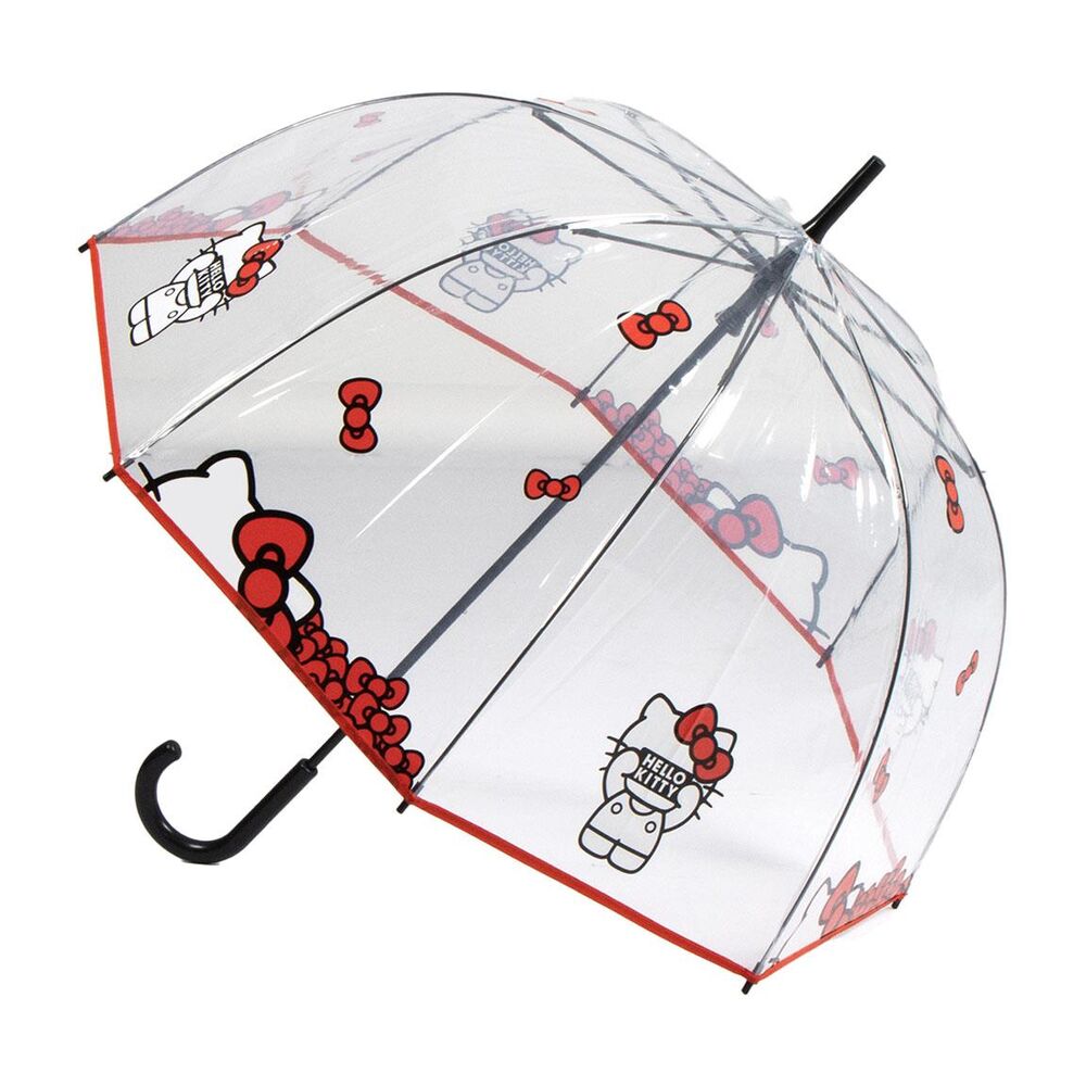 Paraguas manual Hello Kitty