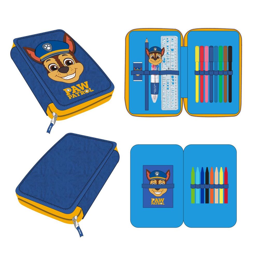 Plumier Chase Patrulla Canina Paw Patrol doble