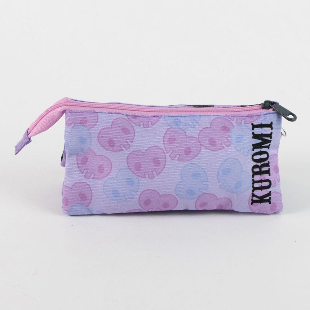 Portatodo Kuromi Hello Kitty triple