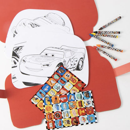 Album actividades coloreable Cars Disney Pixar