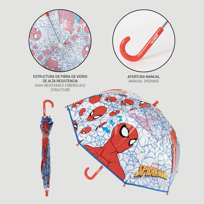 Paraguas manual POE Spiderman Marvel