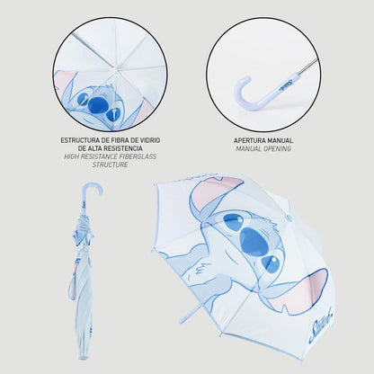Paraguas manual Stitch Disney