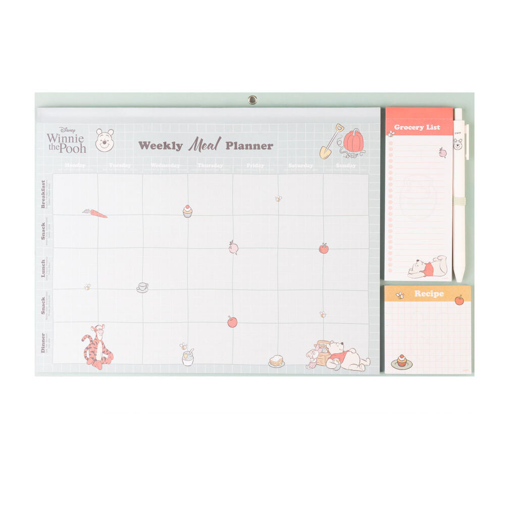 Planificador comidas magnetico Winnie the Pooh Disney