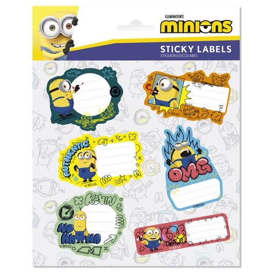 Etiquetas adhesivas premium Minions