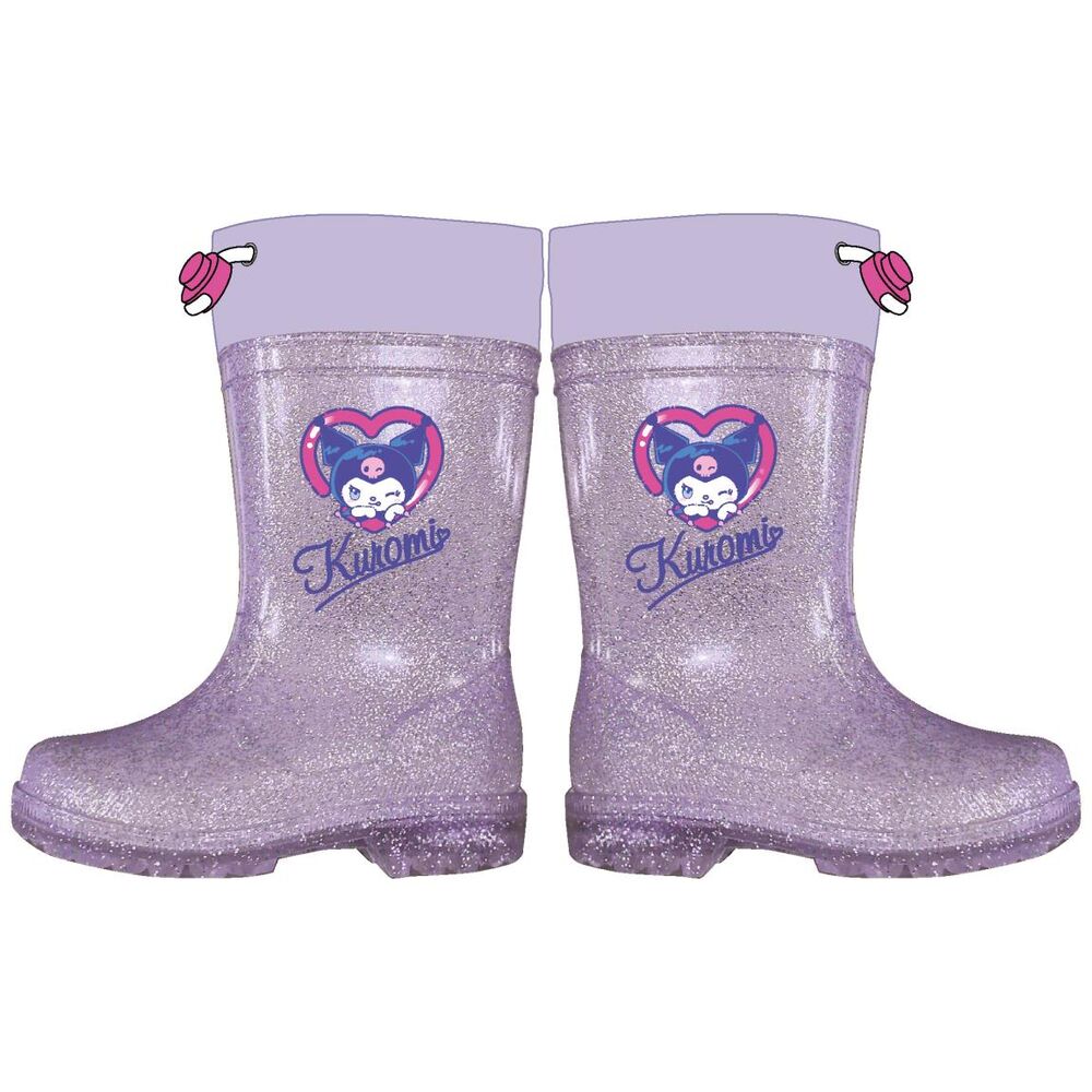 Botas agua Kuromi Hello Kitty