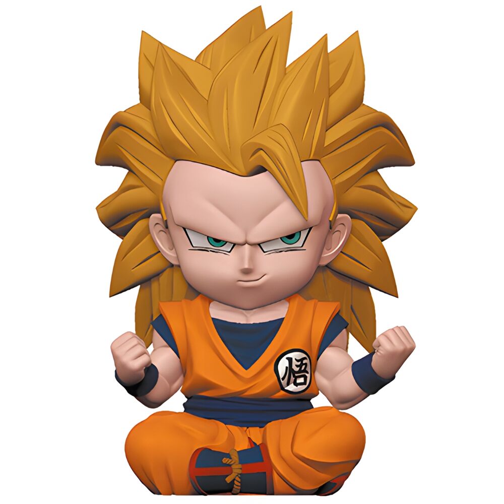 Figura hucha Son Goku Super Saiyan 3 Dragon Ball Z 15cm