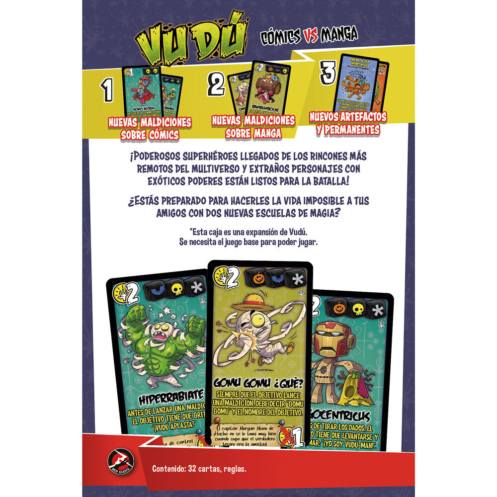 Expansion Vudu Comics vs Manga español