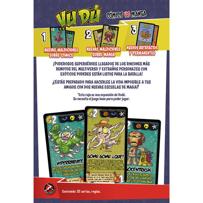 Expansion Vudu Comics vs Manga español