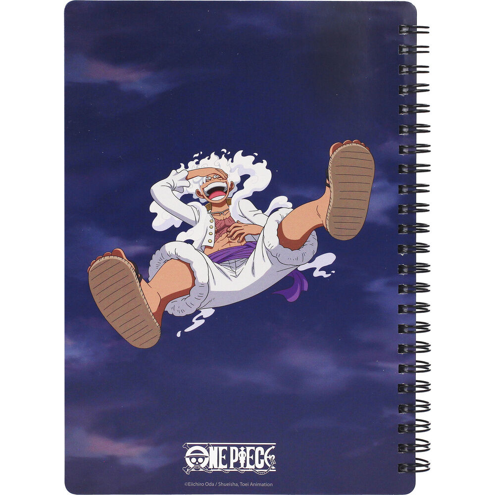 Cuaderno 3D Gear One Piece