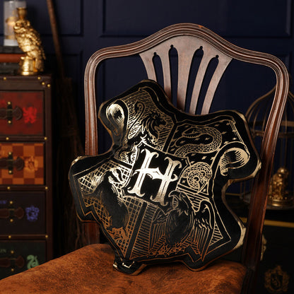 Cojin velvet Hogwarts Crest Harry Potter