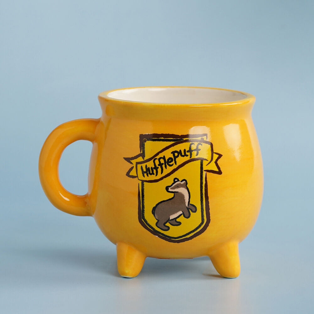 Taza caldero Hufflepuff Harry Potter 450ml