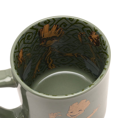 Taza Groot Guardianes de la Galaxia Marvel 500ml