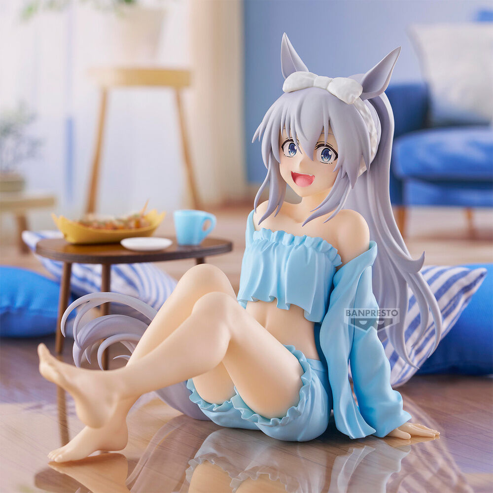 Figura Tamamo Cross Relax time Umamusume Cinderella Gray 13cm