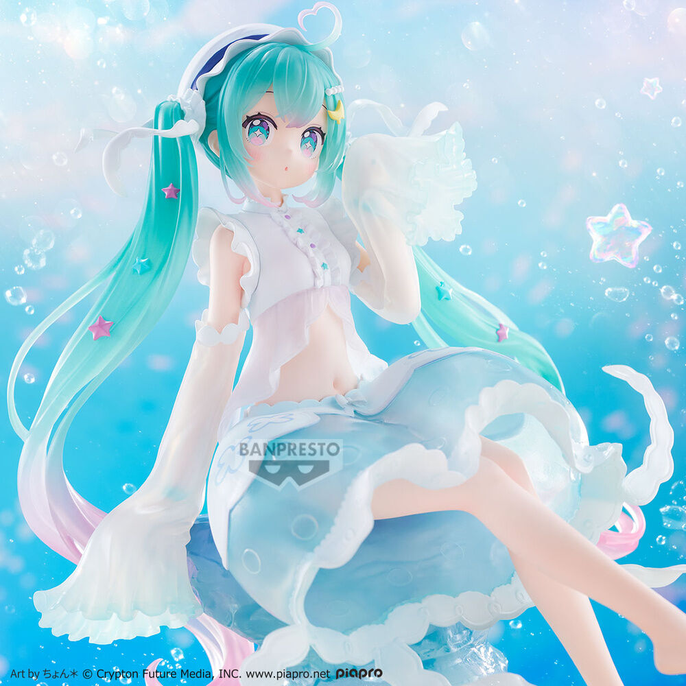 Figura Hatsune Miku Clearluxe Jellyfish Vocaloid 20cm