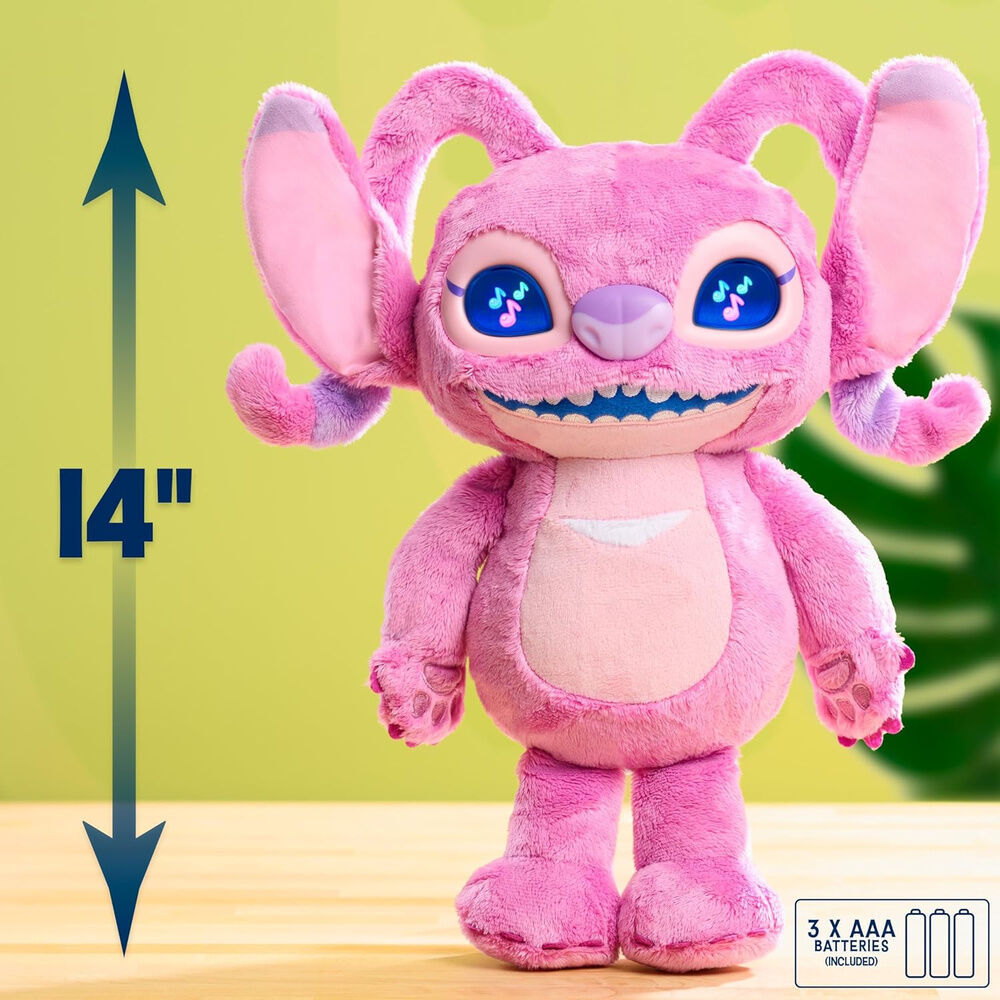 Peluche interactivo Angel Stitch Disney