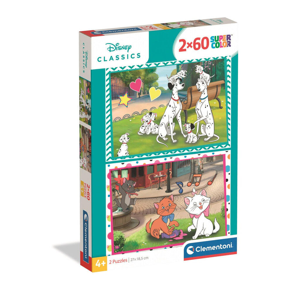 Puzzle Disney Classic 2x60pzs