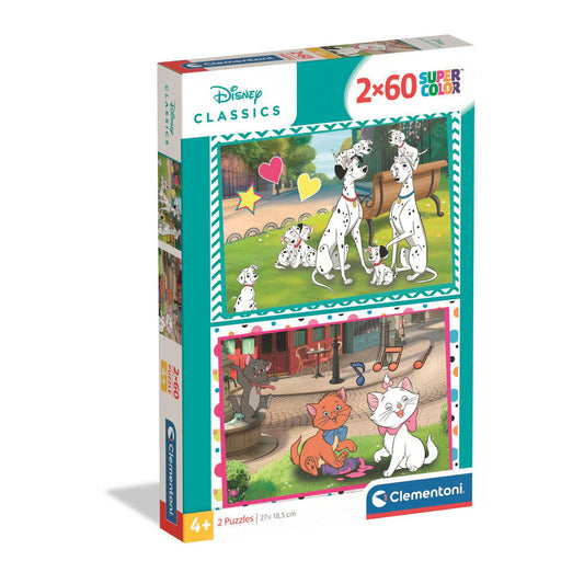 Puzzle Disney Classic 2x60pzs