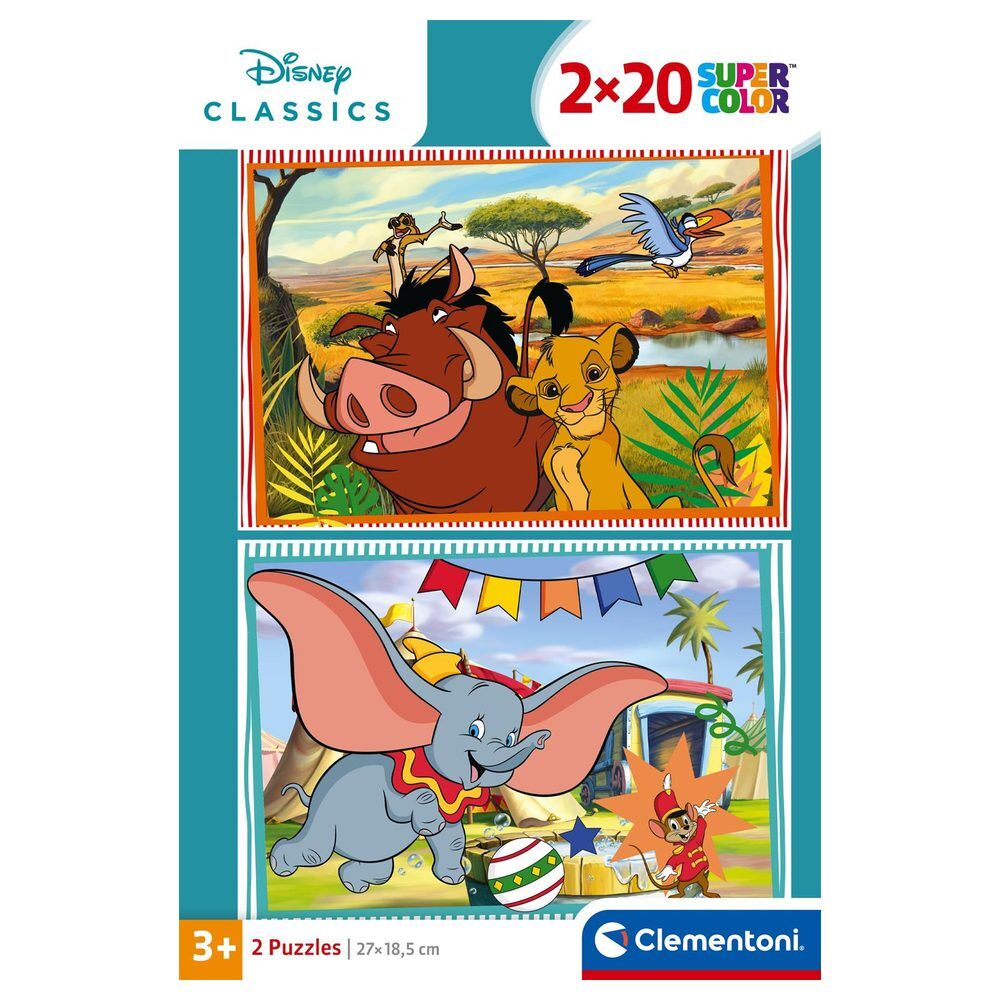 Puzzle Disney Classic 2x20pzs