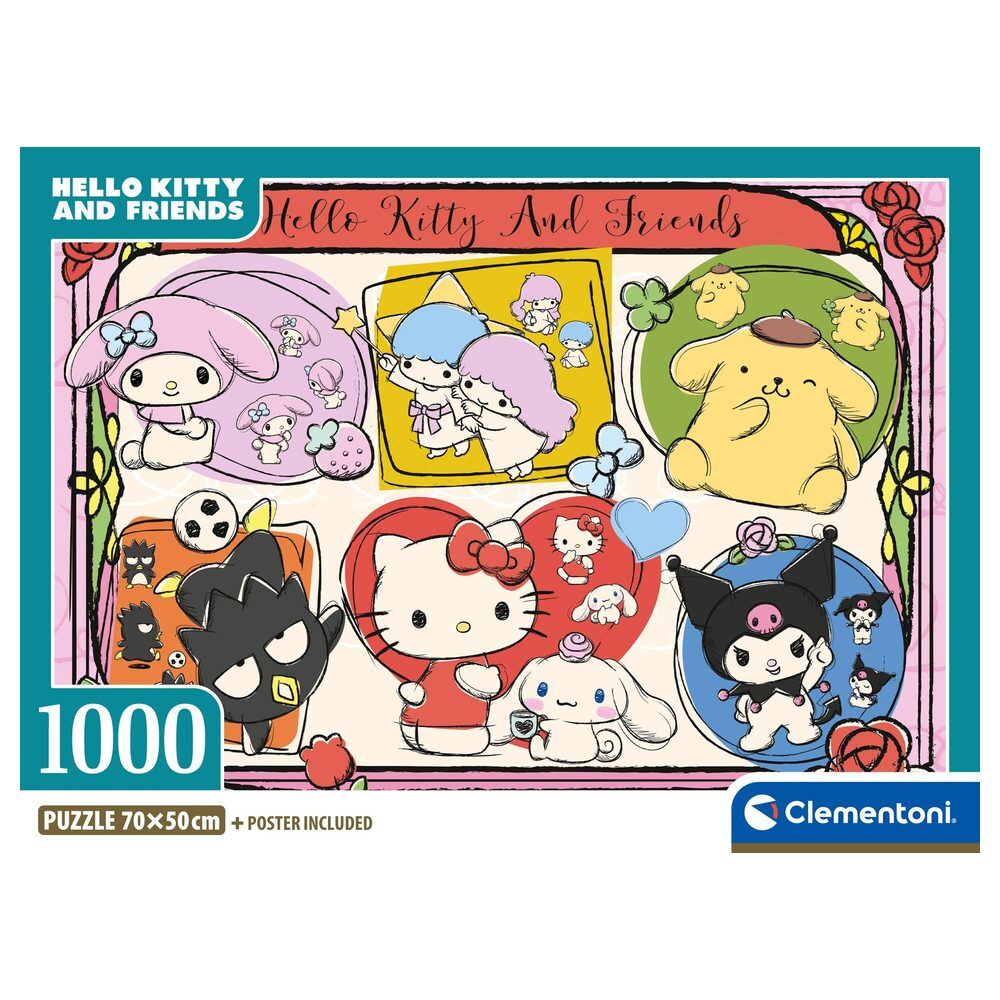 Puzzle Hello Kitty 2 1000pzs