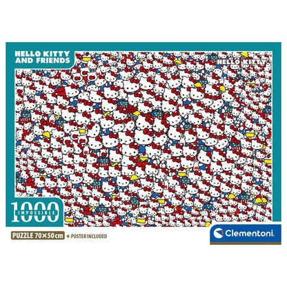Puzzle imposible Hello Kitty 1000pzs