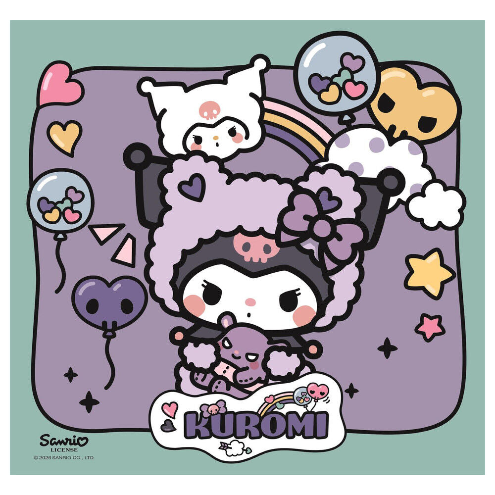 Puzzle Kuromi Hello Kitty 3x48pzs