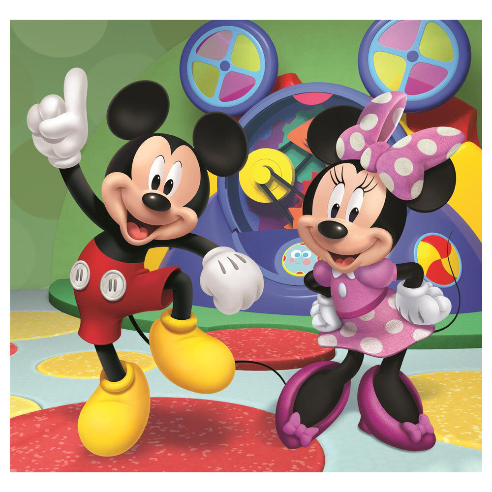 Puzzle Mickey Disney Mouse Club House  3x48pzs