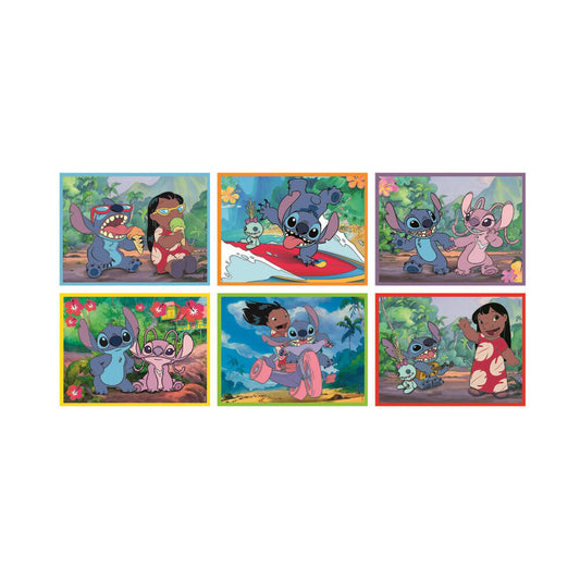 Puzzle cubo Stitch Disney 12pzs