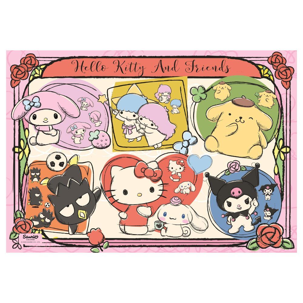Puzzle Hello Kitty 2 1000pzs