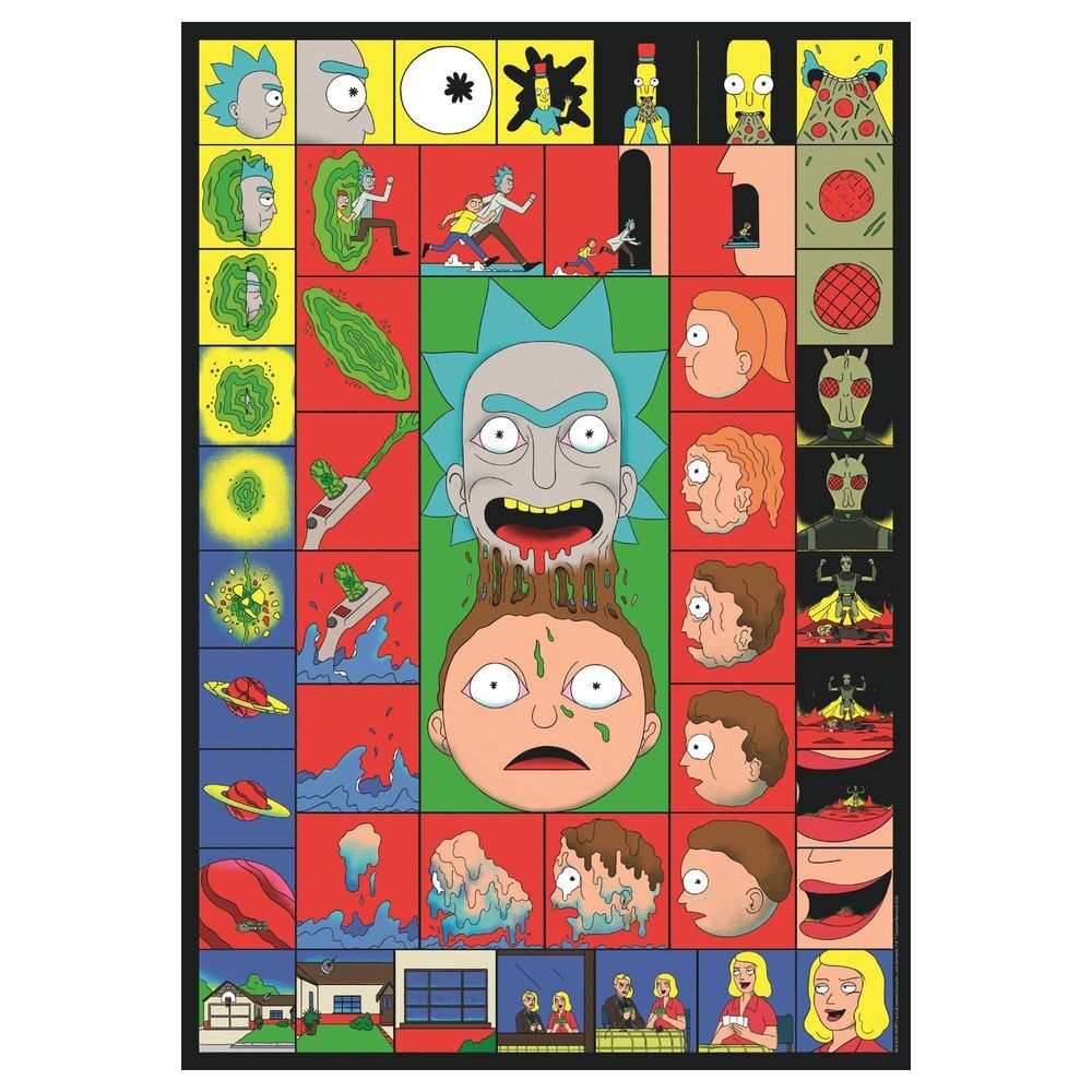 Puzzle Rick and Morty 3 1000pzs