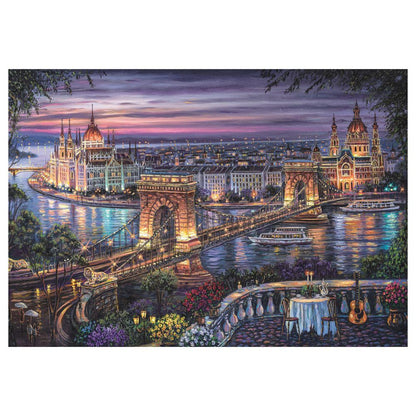 Puzzle Lights Of The Danube 1000pzs