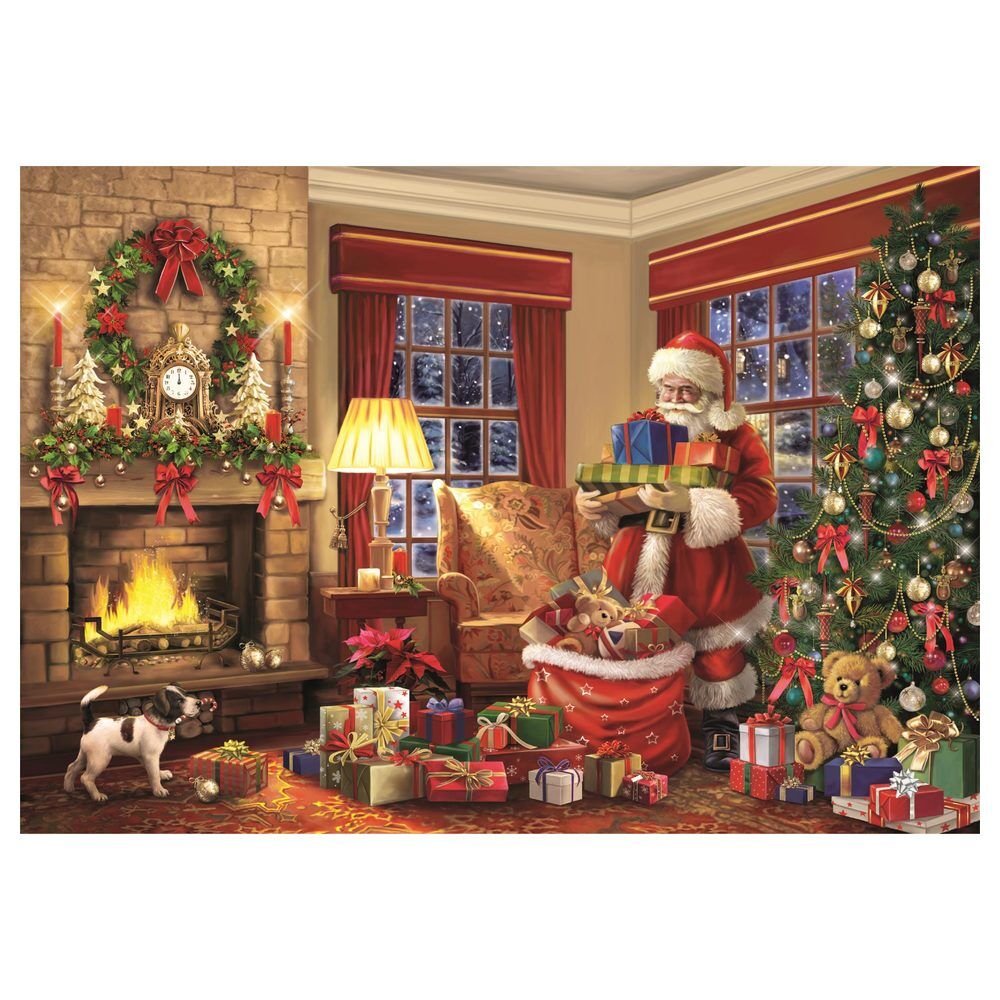 Puzzle Santa'S Visit 1000pzs