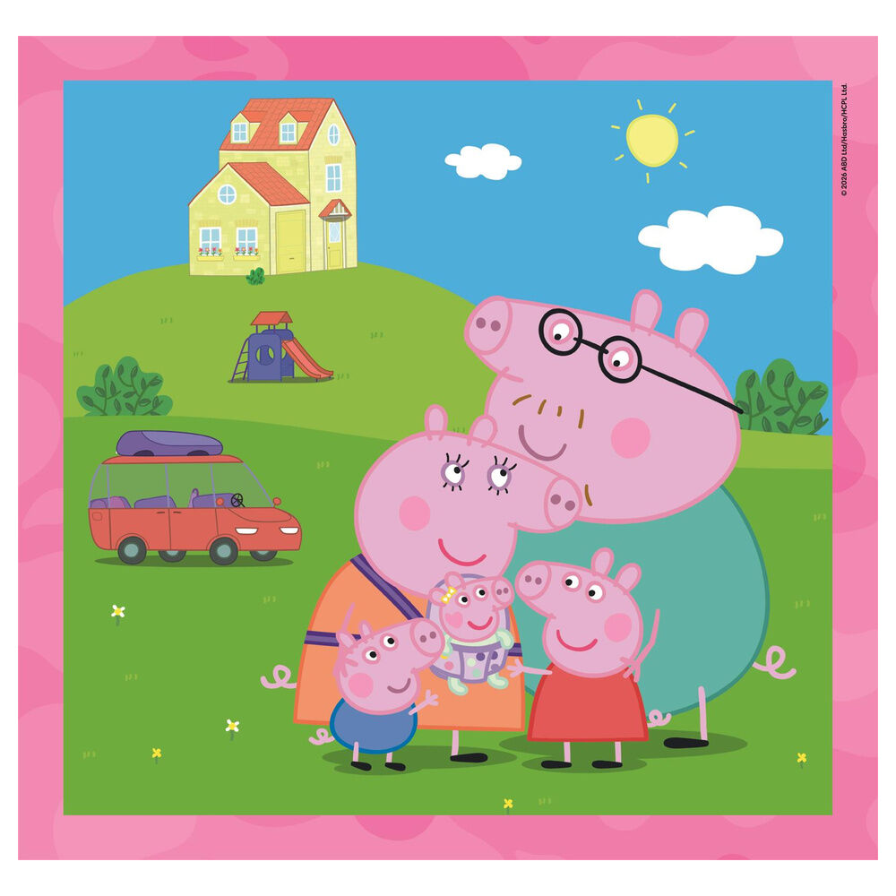 Puzzle Peppa Pig 3x48pzs