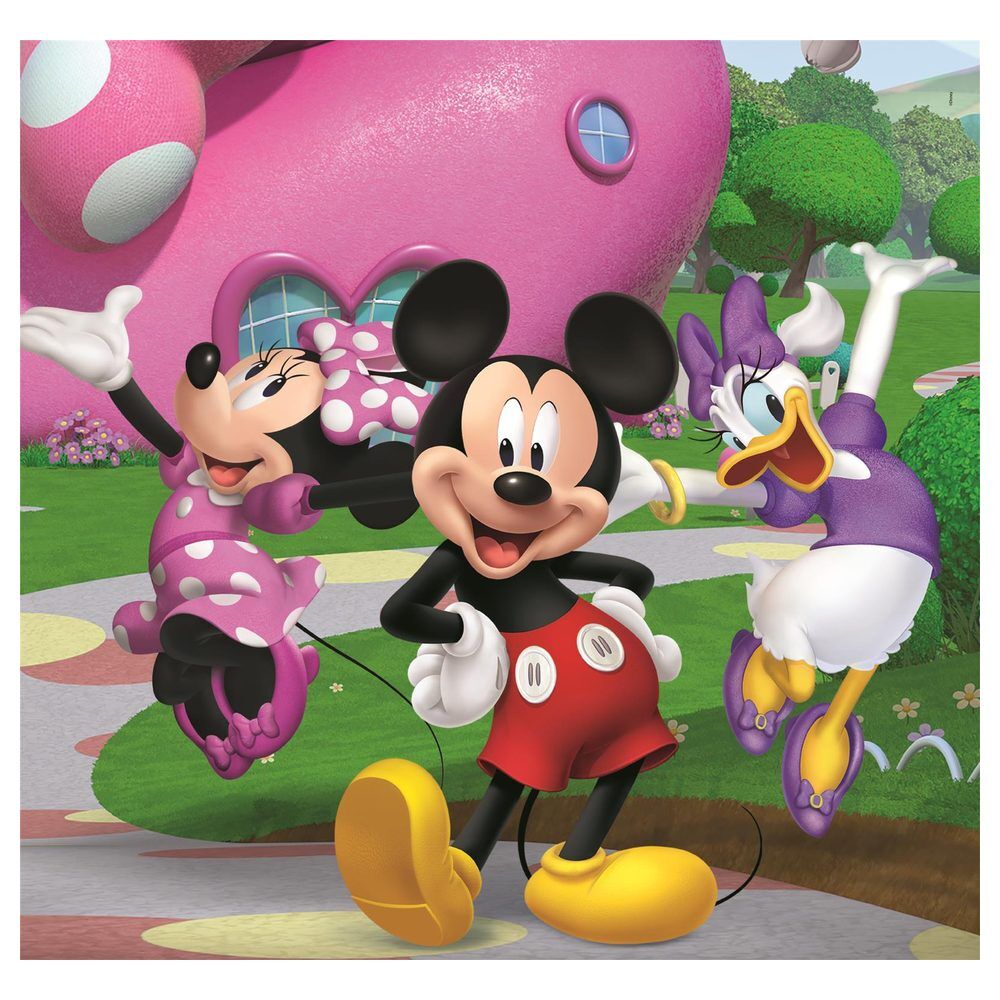 Puzzle Mickey Disney Mouse Club House  3x48pzs