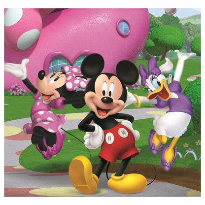 Puzzle Mickey Disney Mouse Club House  3x48pzs