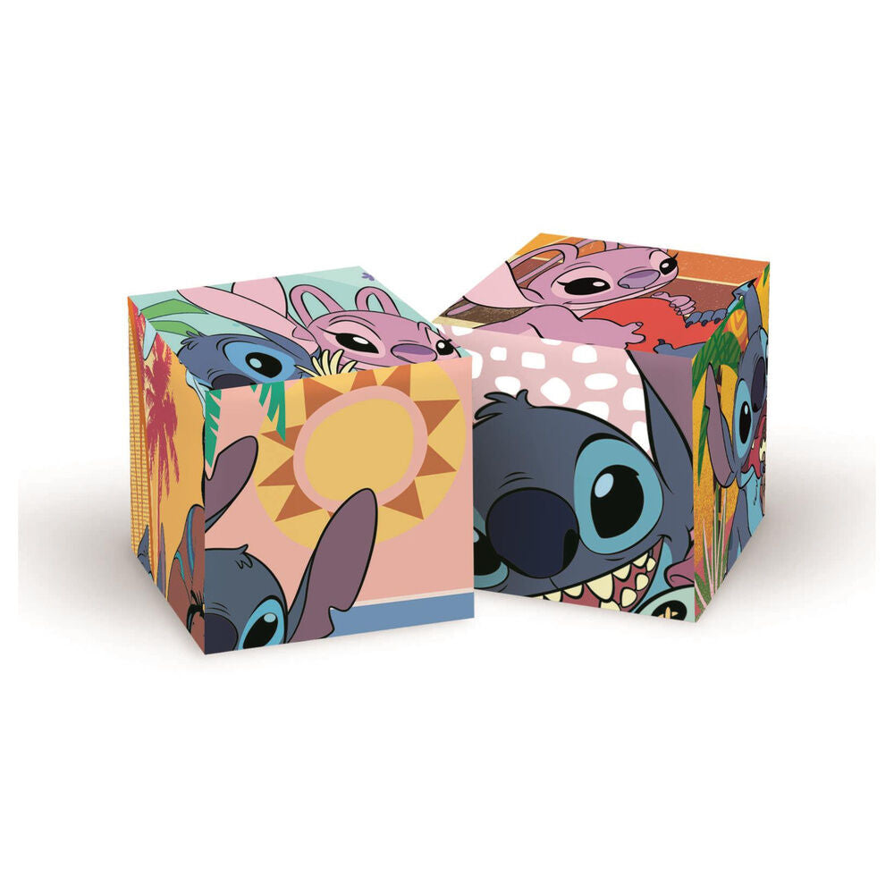 Puzzle cubo Stitch Disney 6pzs