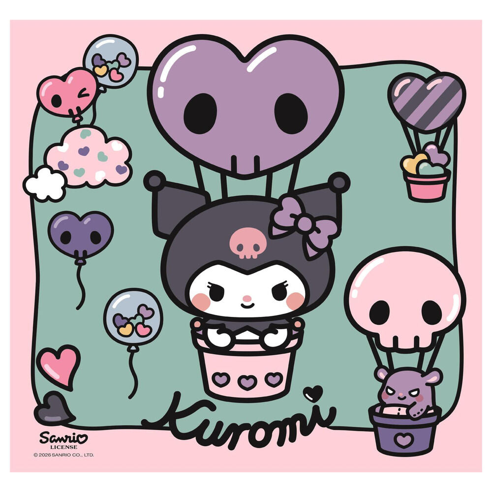 Puzzle Kuromi Hello Kitty 3x48pzs