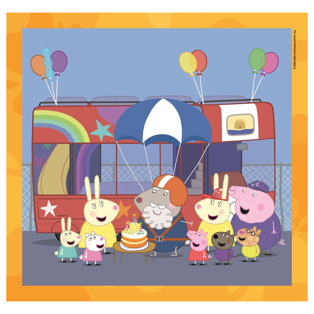 Puzzle Peppa Pig 3x48pzs