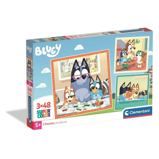 Puzzle Bluey 3x48pzs