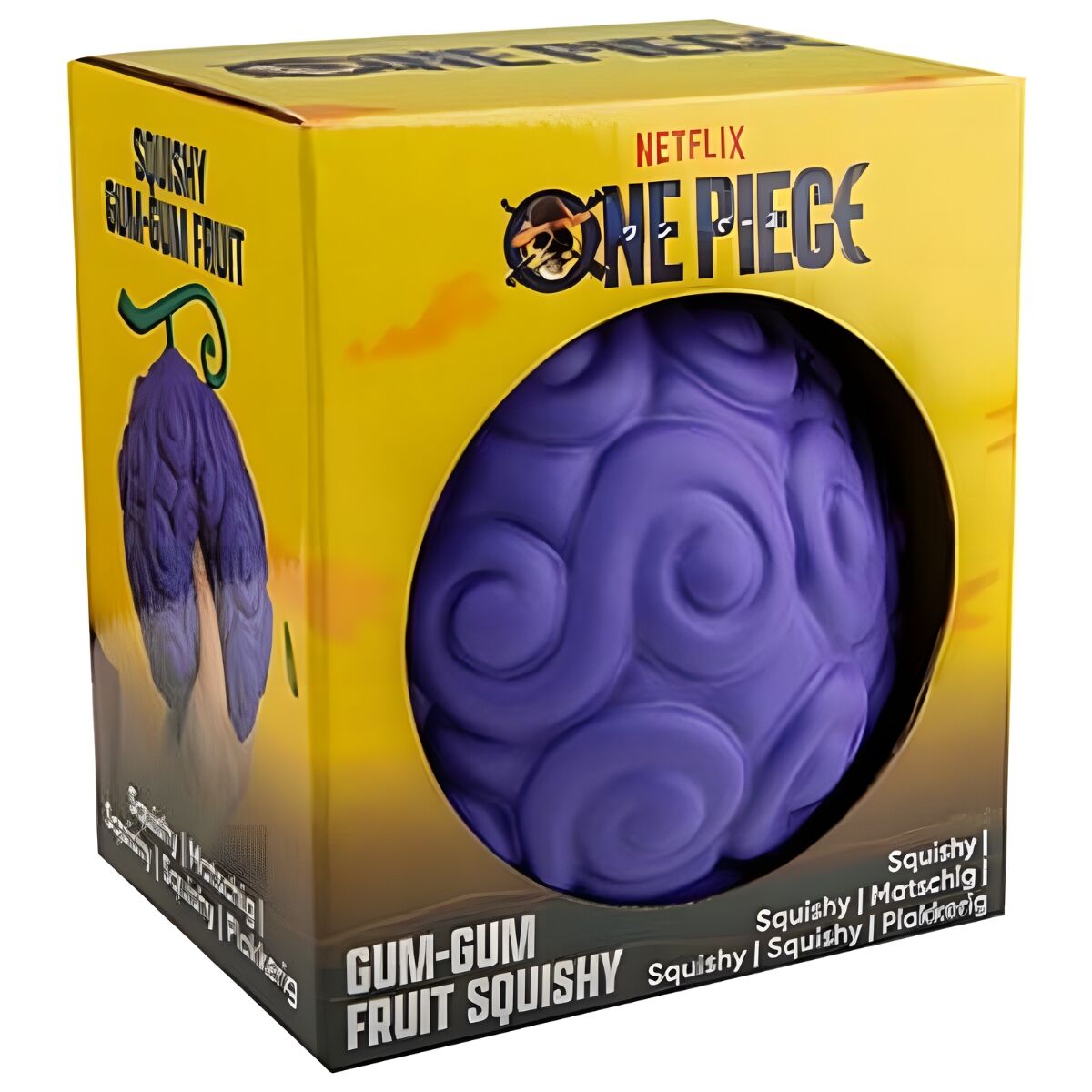LANZAMIENTO 31/07/2026 🗓️ - Figura Squishy Gum-Gum Fruit One Piece 12cm