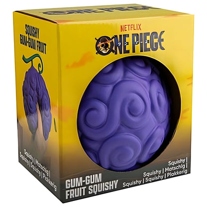 LANZAMIENTO 31/07/2026 🗓️ - Figura Squishy Gum-Gum Fruit One Piece 12cm