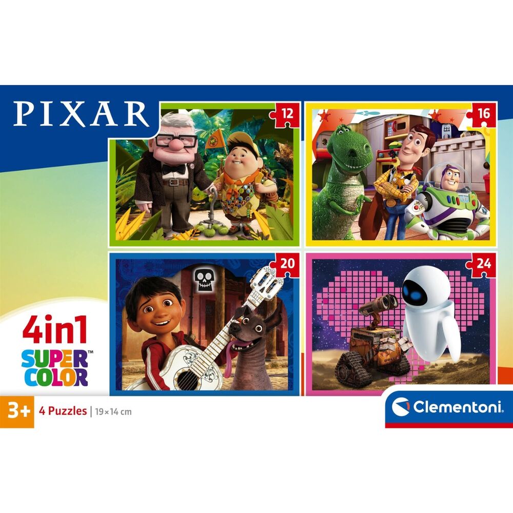 Puzzle Disney Pixar 12-16-20-24pzs