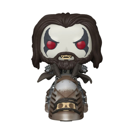 Figura POP Ride DC Comics Supergirl Lobo on the Spacehog