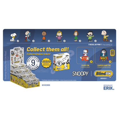 Pin misterioso coleccionable Snoopy BlindPIN