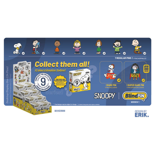 Pin misterioso coleccionable Snoopy BlindPIN