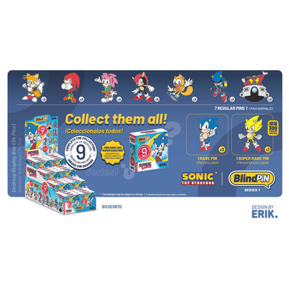Pin misterioso coleccionable Sonic the Hedgehog BlindPIN