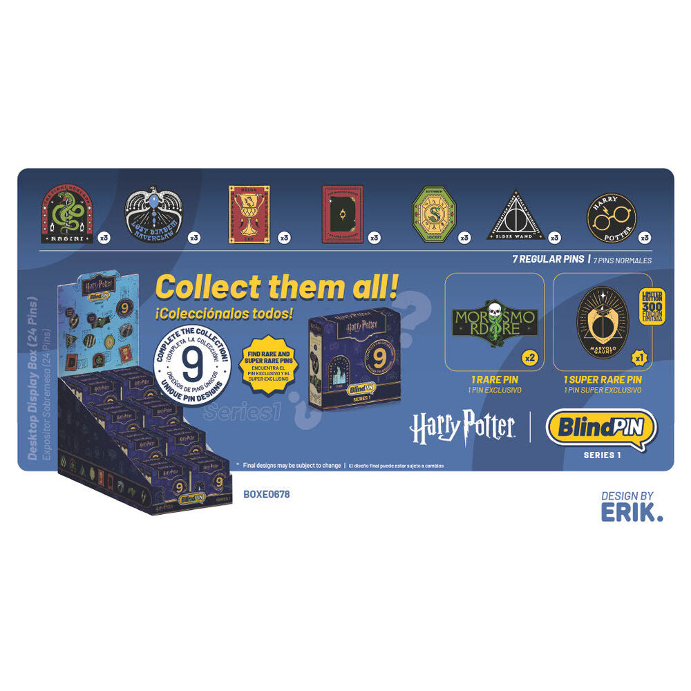 Pin misterioso coleccionable Harry Potter BlindPIN