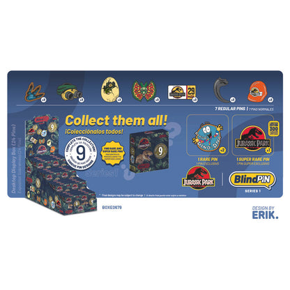 Pin misterioso coleccionable Jurassic Park BlindPIN