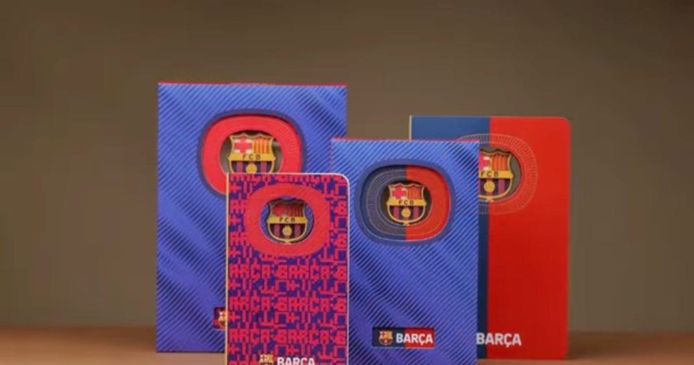 Cuaderno A5 F.C. Barcelona