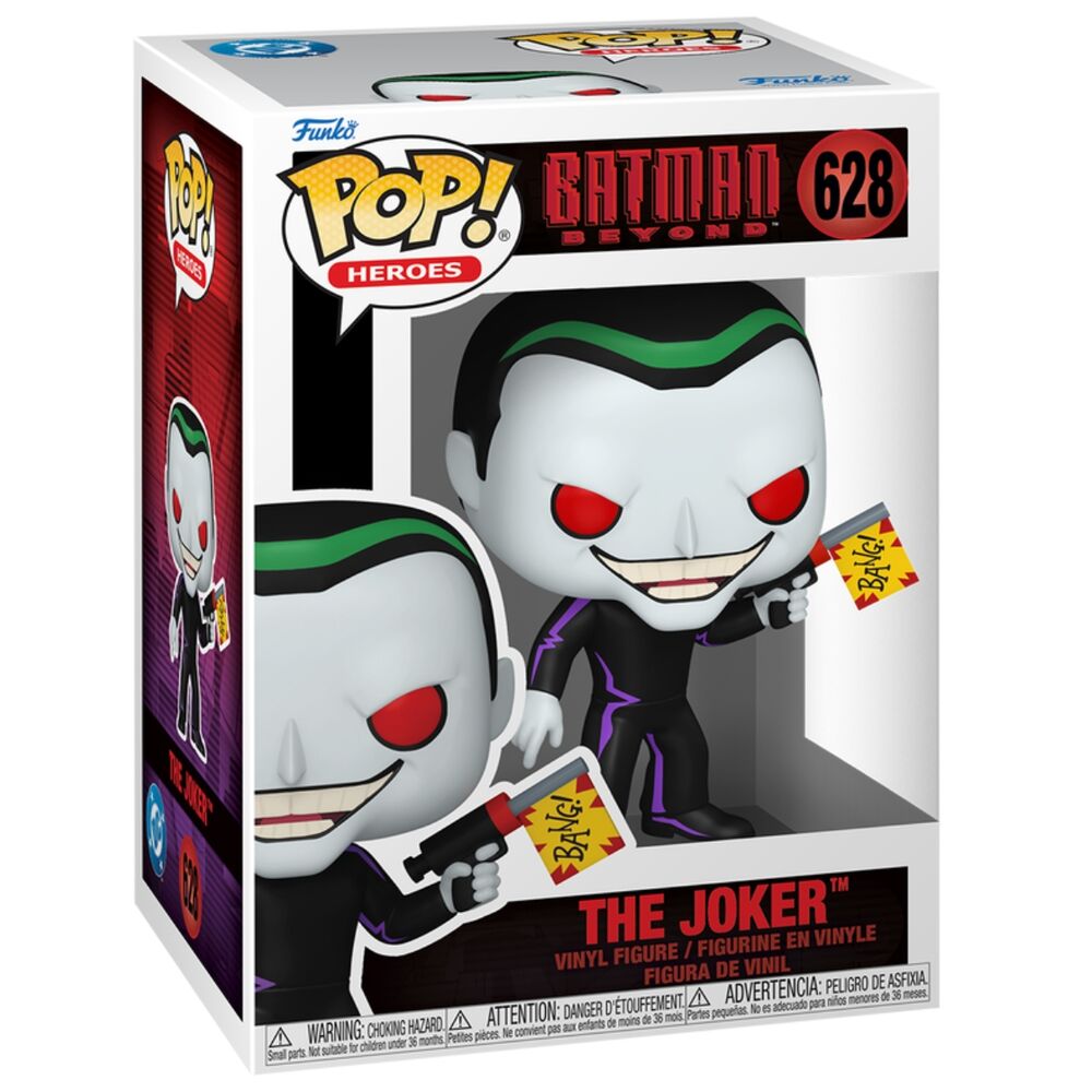 Figura POP DC Comics Batman Beyond Batman The Joker with Gun